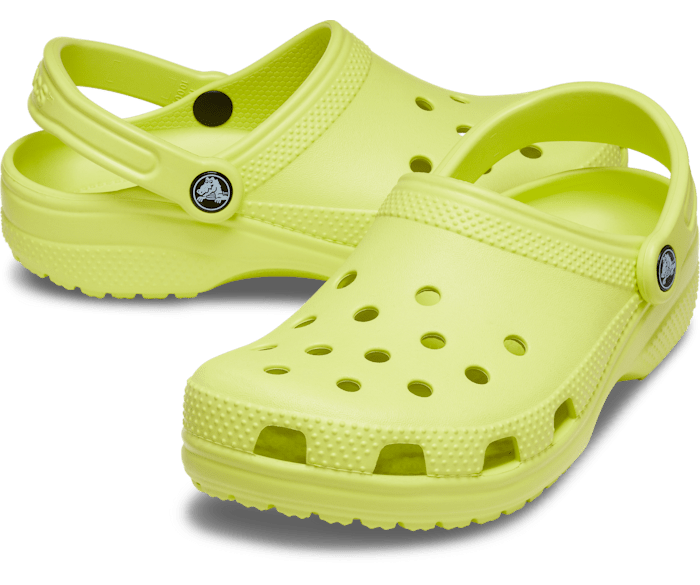 Green crocs womens 8