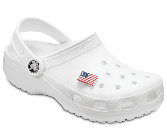 Crocs American Flag