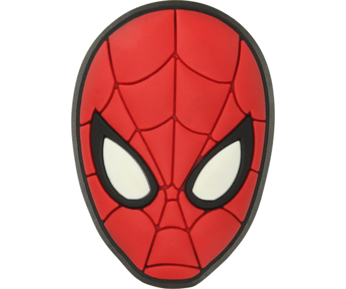 Crocs Spiderman Mask Jibbitz Red