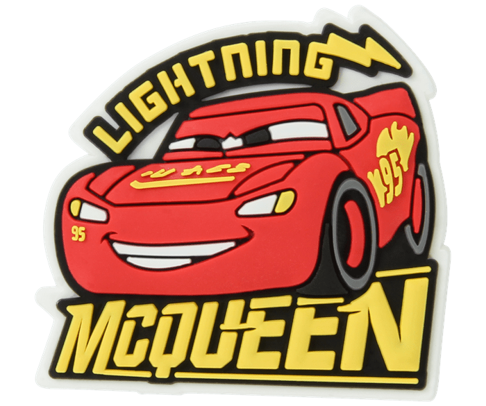  Cars Movie Lightning McQueen - charm view - Jibbitz