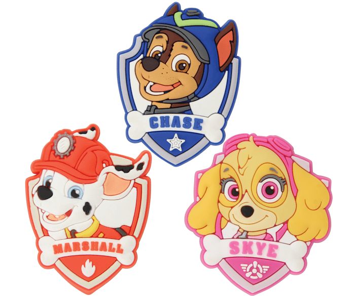 Paw patrol shoe charms