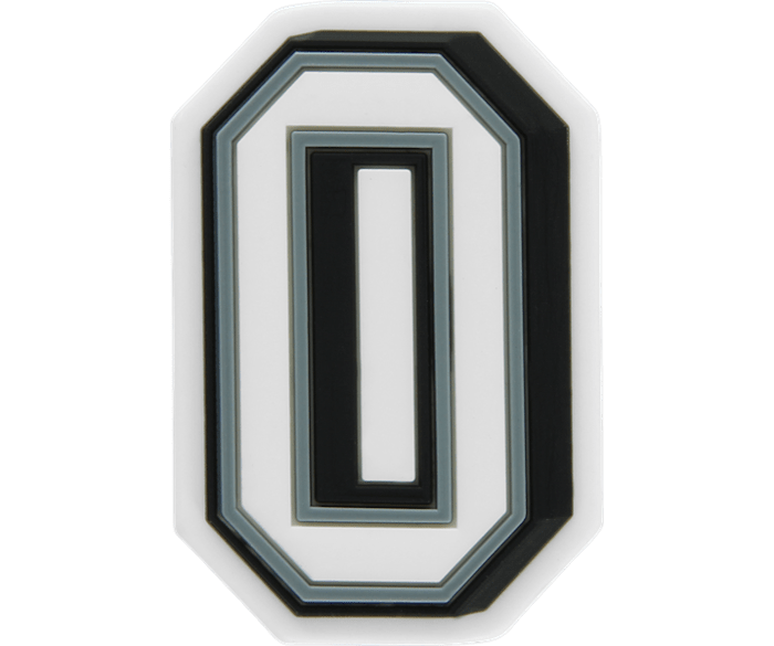  Number 0 - charm view - Jibbitz