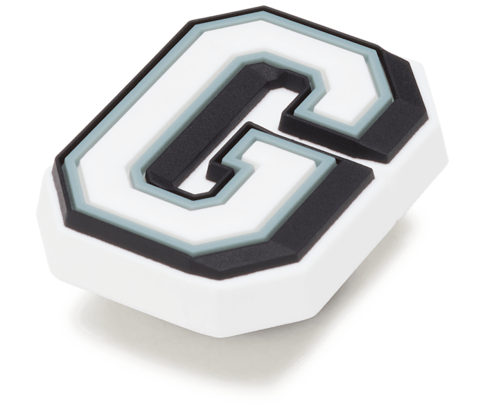  Letter G - charms on shoes - Jibbitz