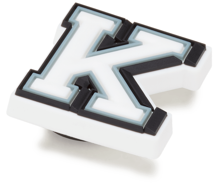  Letter K - charms on shoes - Jibbitz