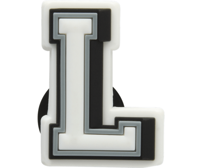  Letter L - charm view - Jibbitz
