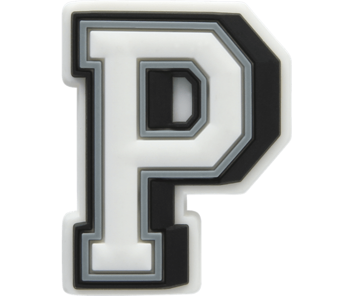  Letter P - charm view - Jibbitz