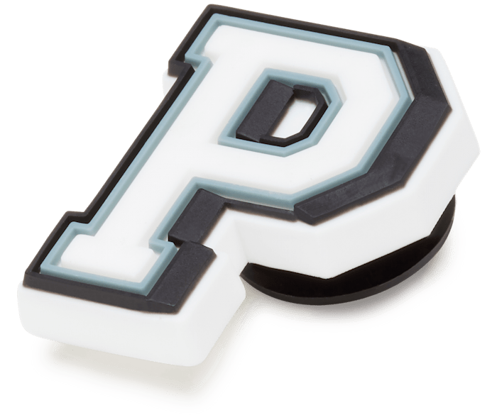  Letter P - charms on shoes - Jibbitz