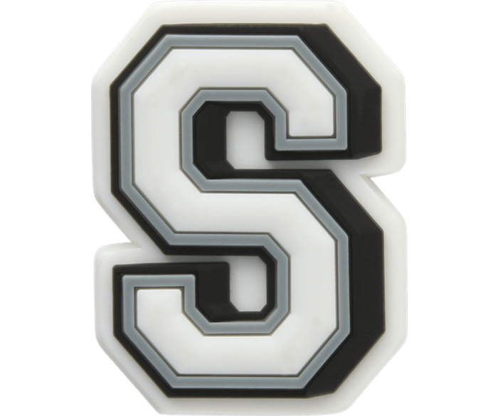  Letter S - charm view - Jibbitz