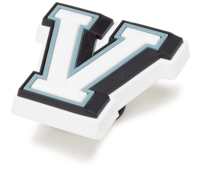  Letter V - charms on shoes - Jibbitz