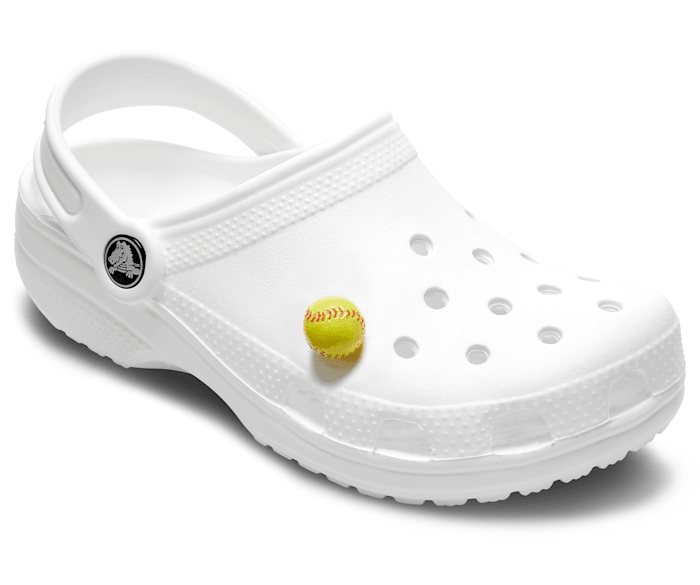 Women's softball crocs