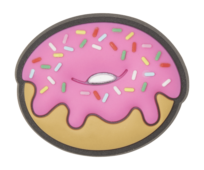 Pink Donut Jibbitz Shoe Charm - Crocs