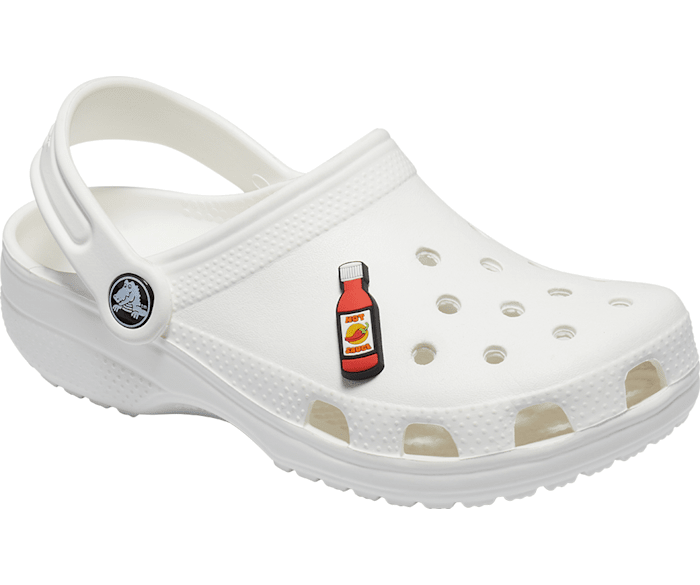 Hot sauce croc charm