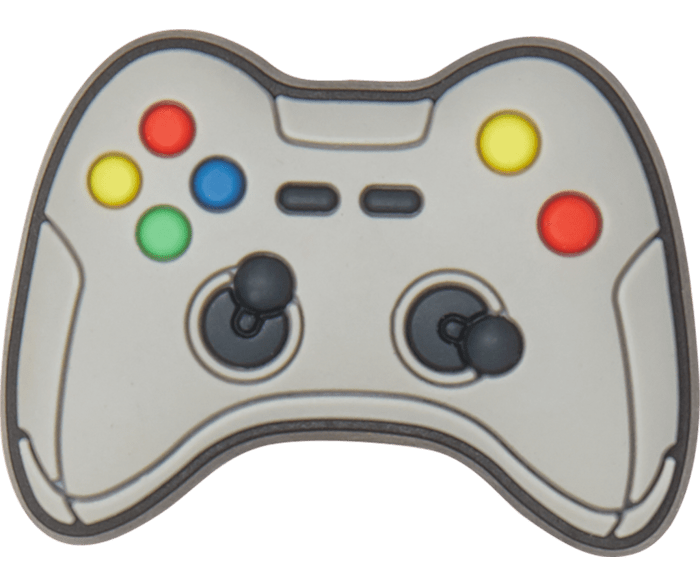 Crocs Game Controller Jibbitz Grey