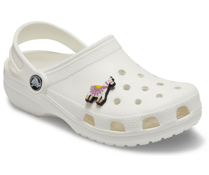 Llama croc charm