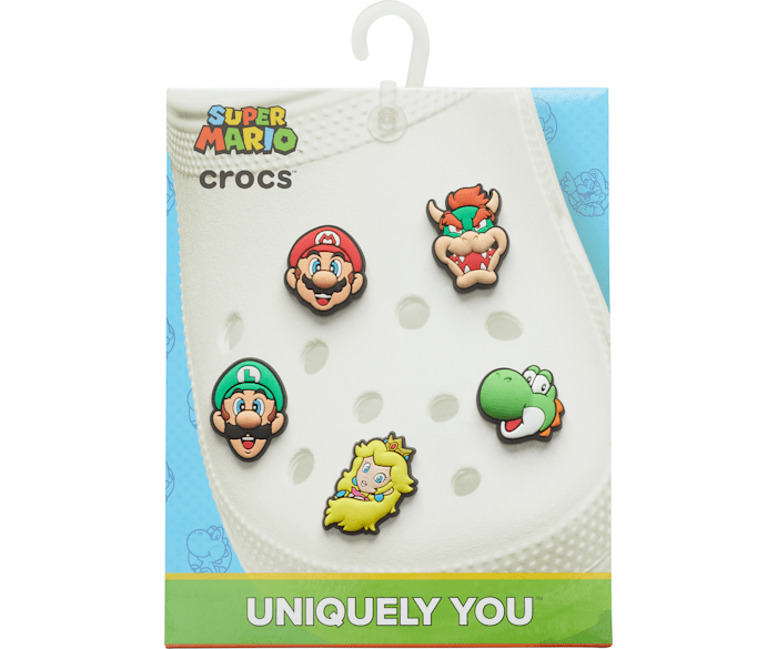 10 Shoe Charms for Crocs MARIO Game Controller Switch Luigi Peach Spiny  Bowser