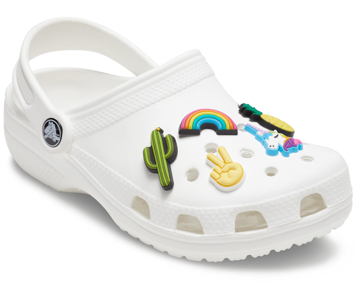 Personalize with Jibbitz for Visita lo Store di CrocsCrocs Shoe Charm 5-Pack Colazione Taglia Unica Decorazione di Scarpe Unisex-Adulto 