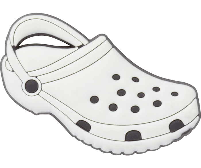 Crocs Classic Clog White Jibbitz Charms - Crocs
