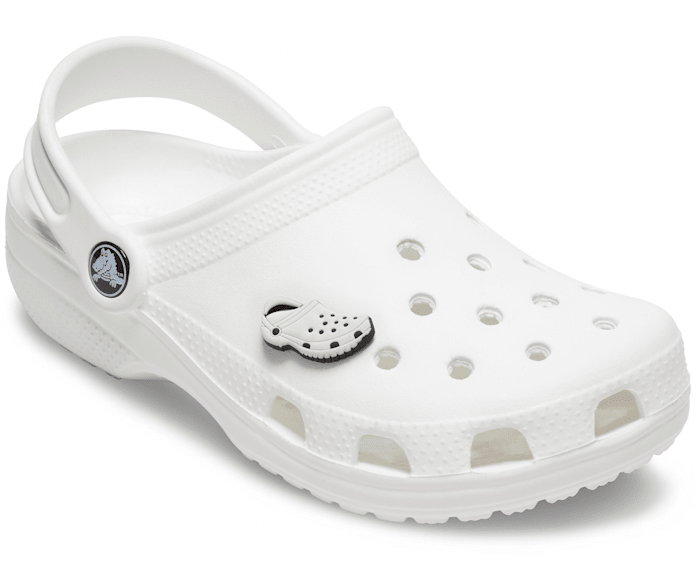 Crocs Classic Clog White Jibbitz Charms - Crocs