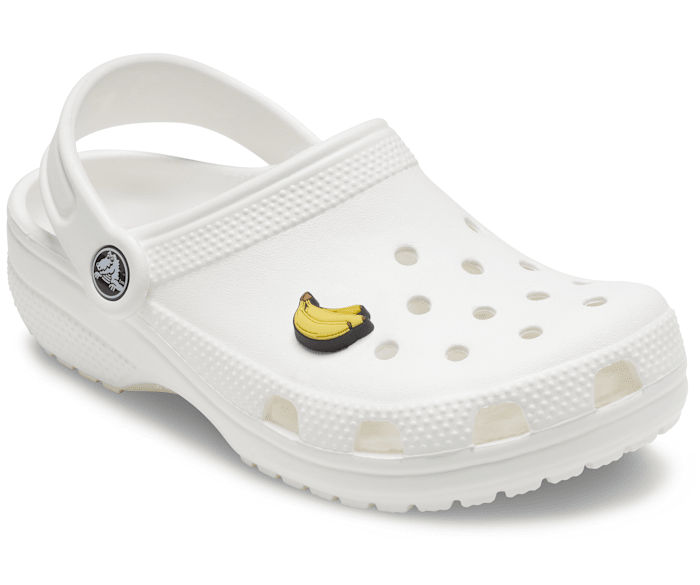 Banana croc charm clearance