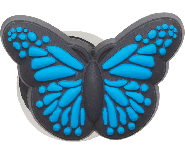  Blue Butterfly - charm view - Jibbitz