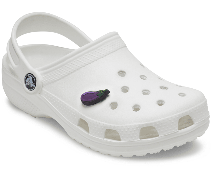 Eggplant croc charm clearance