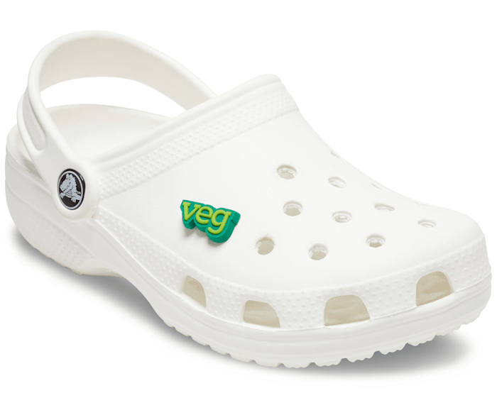 Veggie crocs clearance