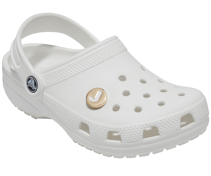  Crocs Jibbitz Gold Letter Shoe Charms