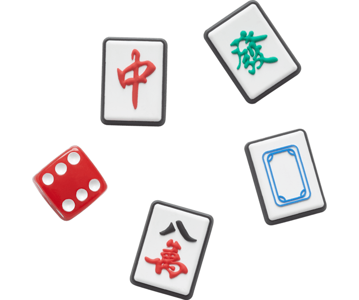 Mahjong 5 Pack Jibbitz Charms Crocs