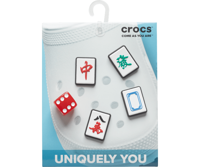 Mahjong 5 Pack Jibbitz Charms Crocs