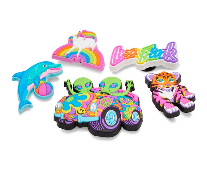 Lisa Frank 5 Pack Jibbitz™ charms - Crocs