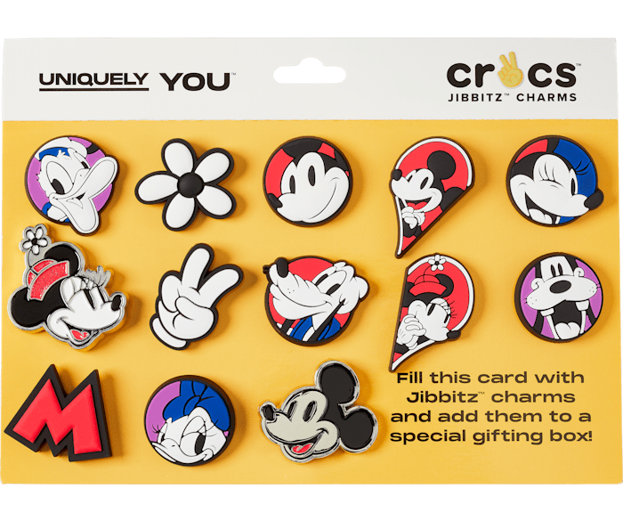 クロックス公式 ディズニー ミッキー フレンズ 13カレンダー ジビッツ チャーム アクセサリー カスタマイズ
