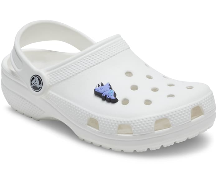  Purple Dino - charms on shoes - Jibbitz