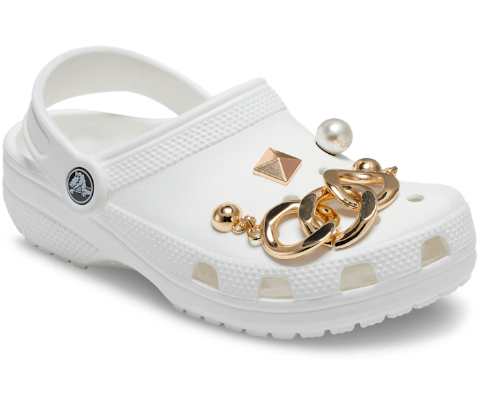 Gold jibbitz Clearance