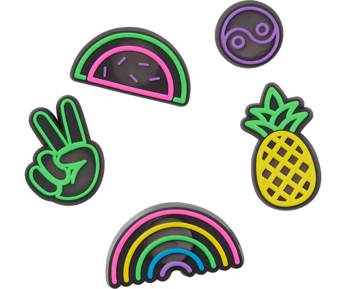  Lights Up Fun 5 Pack - charm view - Jibbitz