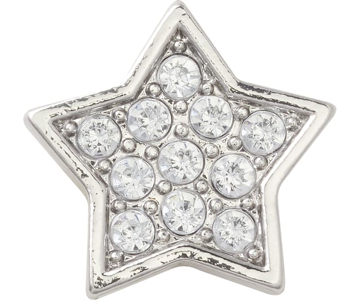  Silver Star - charm view - Jibbitz