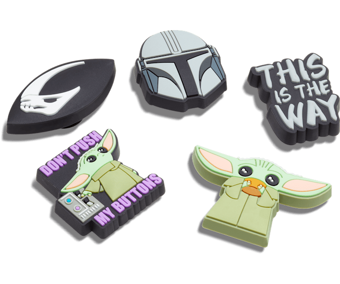  Disneys The Mandalorian 5 Pack - charm view - Jibbitz