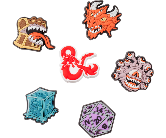 Dungeons and Dragons Jibbitz™ charms - Crocs