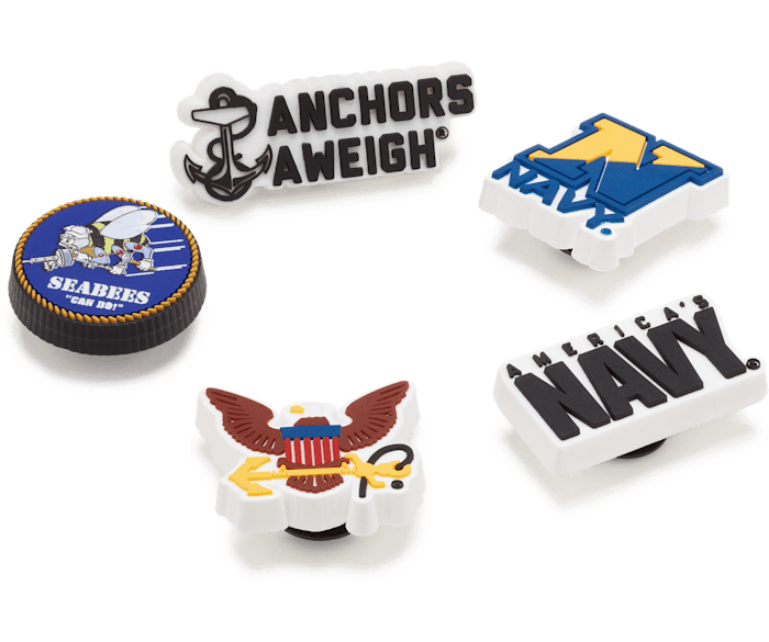  Armed Forces US Navy 5Pck - charm view - Jibbitz