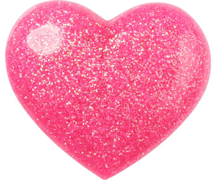 Sparkly heart charm Sparkly heart charm