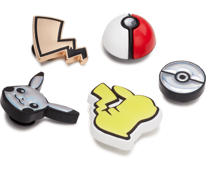  Elevated Pokemon 5 Pack - charms on shoes - Jibbitz