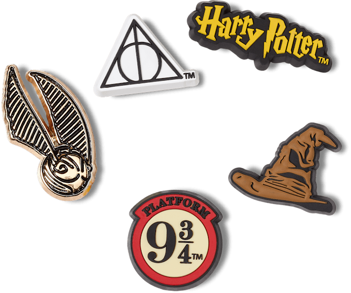 HARRY POTTER HOGWARTS GRYFFINDOR HAT LOGO AUTHENTIC SHOE CHARM FITS CROCS  HOLES