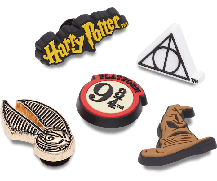 Harry Potter Symbol 5 Pack - charms on shoes - Jibbitz