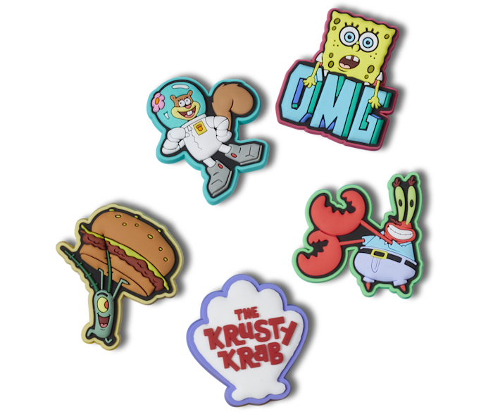  SpongeBob 5 Pack - charm view - Jibbitz