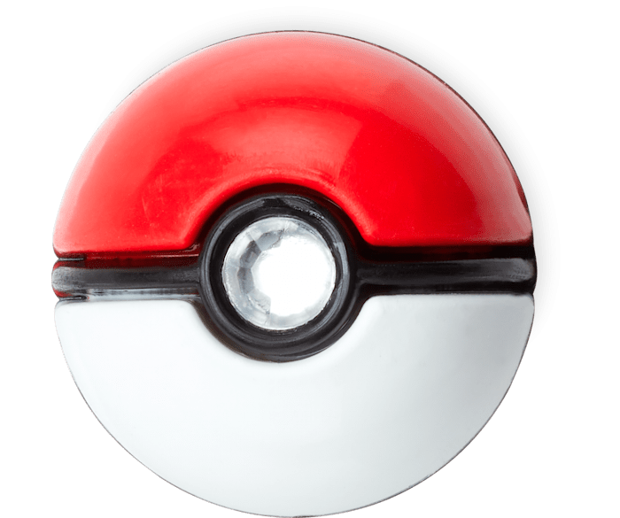  Pokemon Poke Ball - charm view - Jibbitz