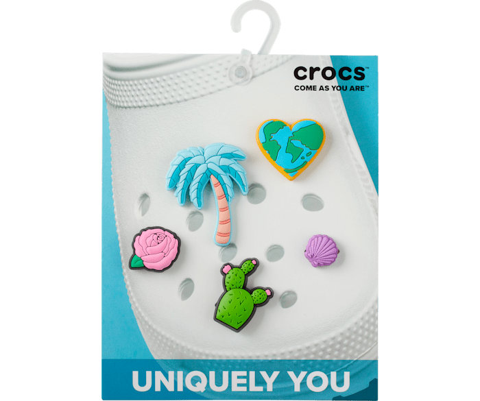 Visita lo Store di CrocsCrocs Tropical Luv 5 Pack Taglia Unica Charm Decorativi per Scarpe Unisex-Adulto 