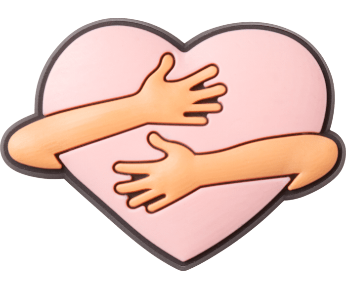  Heart Hug - charm view - Jibbitz
