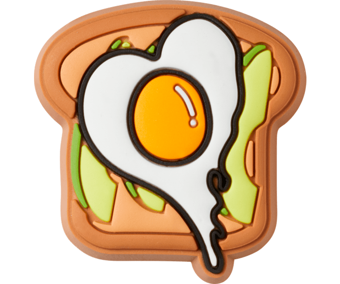 Avocado toast jibbitz