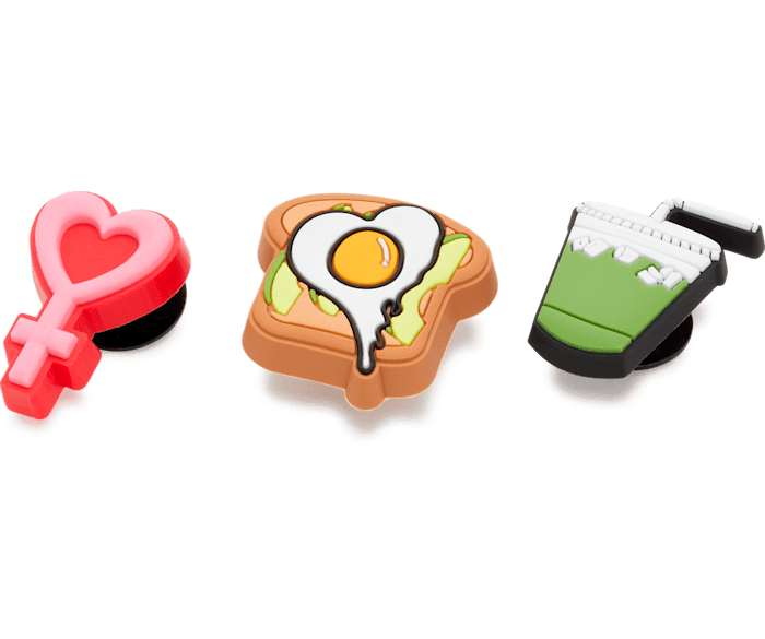 Avocado Toast 3 Pack Jibbitz™ charms - Crocs