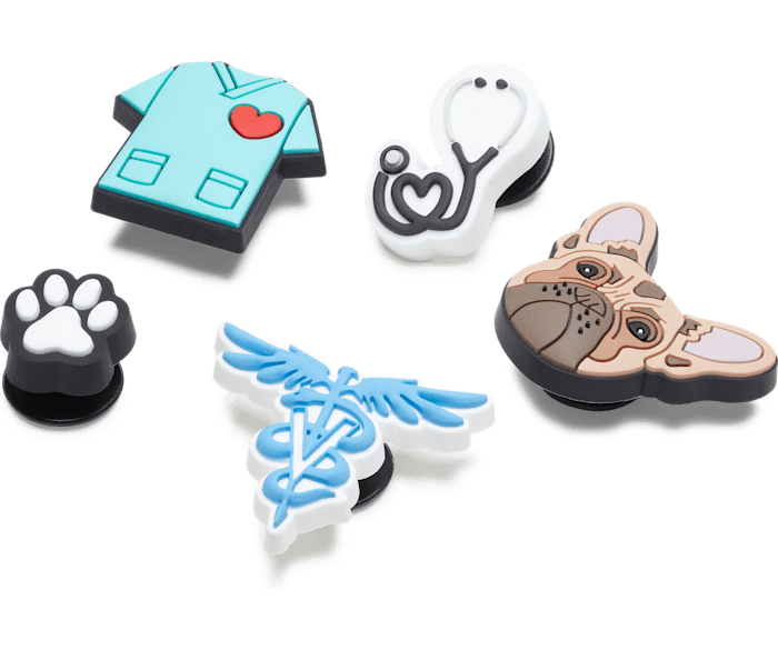 Vet 5 Pack charms - Crocs