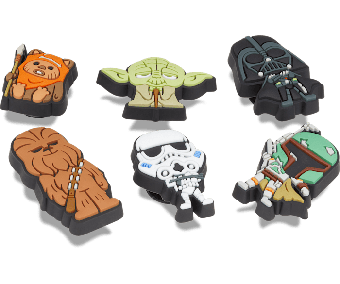 Pasen Vochtig uitbreiden Star Wars Character 6 Pack Jibbitz™ charms - Crocs